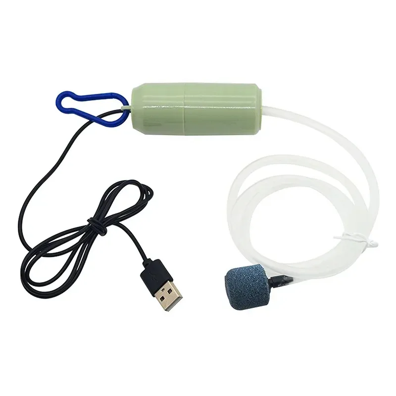 Aquarium USB Luftpumpe Aquarium Stille Luft Kompressor Aquarium Tragbare Mini Oxygenator Sauerstoff Belüfter Aquarium Zubehör 5V