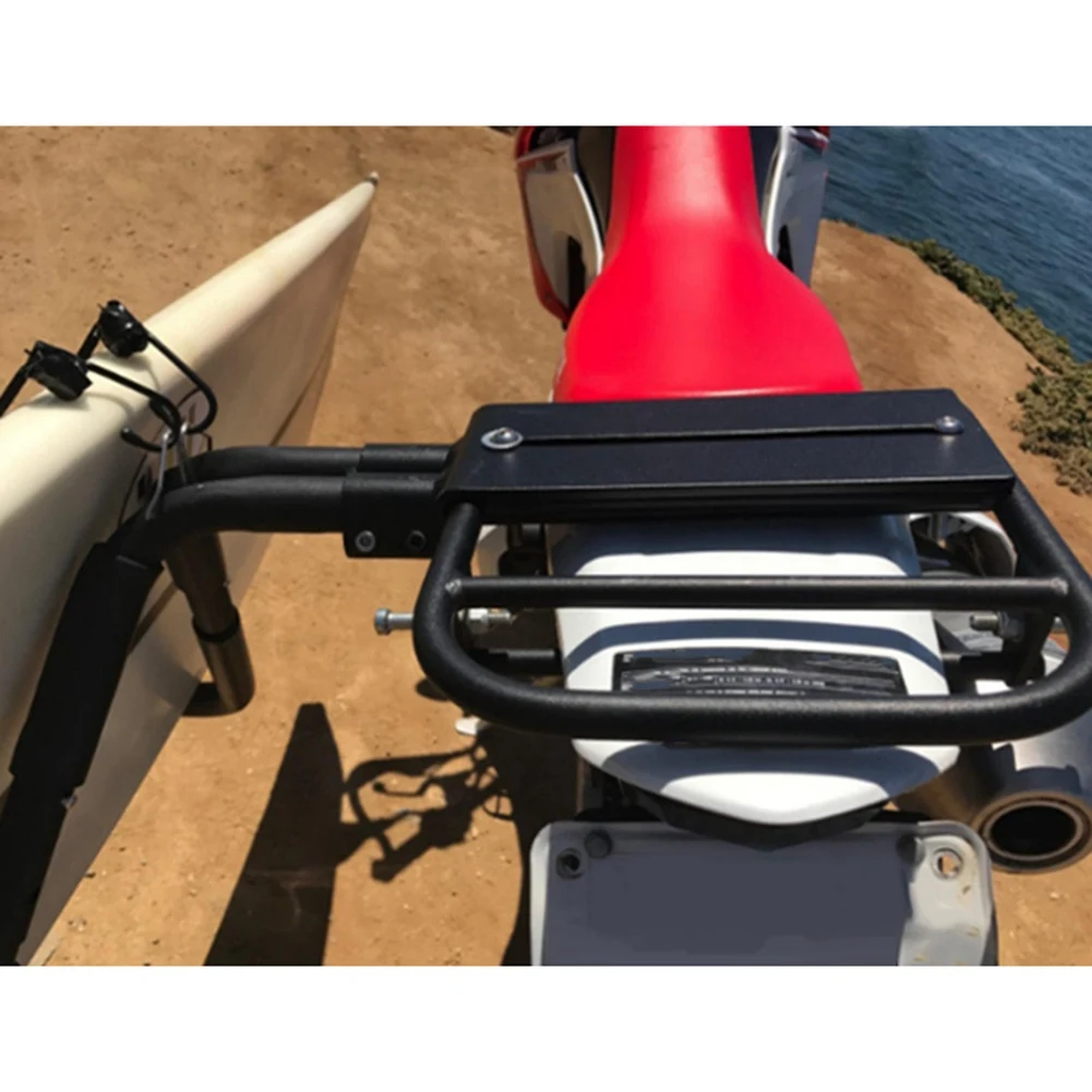 Supporto per rack per tavola da surf per moto ABHS-Bike Supporto per supporto per tavola da surf per moto antiscivolo regolabile in lega di alluminio