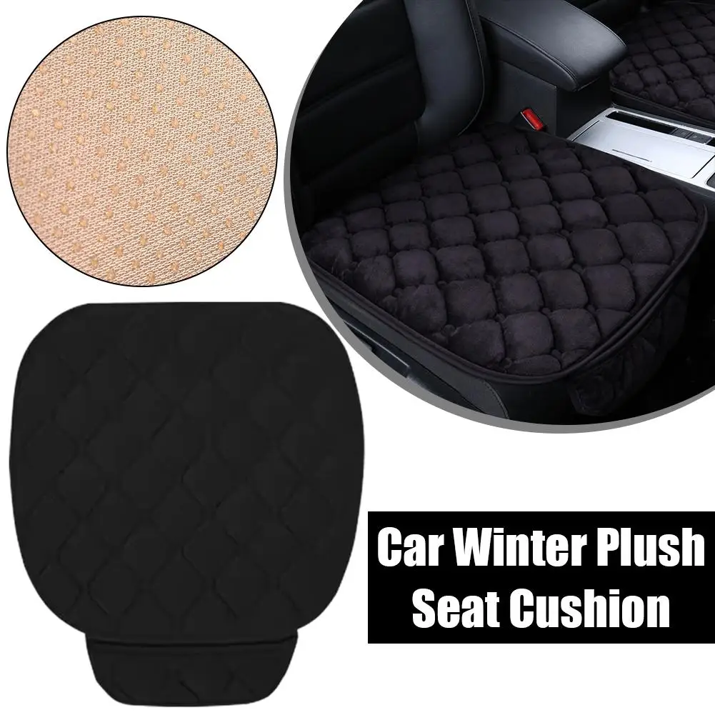 1pc Universal Vordersitz Abdeckung Auto Weiche Sitze Kissen Automobil In Autos Stuhl Abdeckungen Schutz Pad Anti Slip Sitz beschützer Image