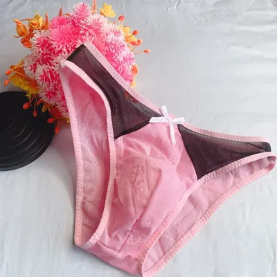 Männer Sexy Slip Sheer Bugle Pouch Stretch Höschen Unterwäsche Erotische Hombre Unterhose Low Rise Dessous Atmungsaktive Weiche Calcinha Image