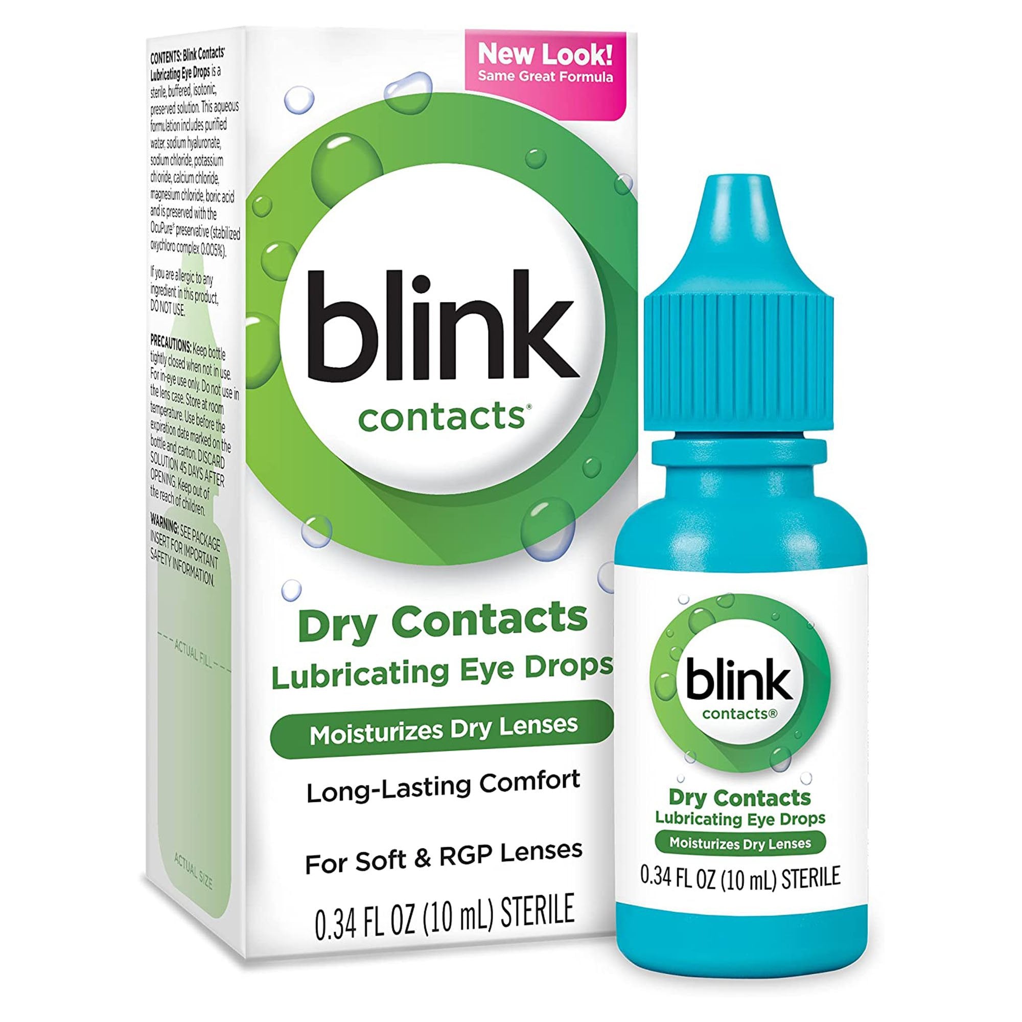 Blink Contacts Contact Lens Solution 0.34 oz. Solution (725899_EA) 1/EA Eye Care