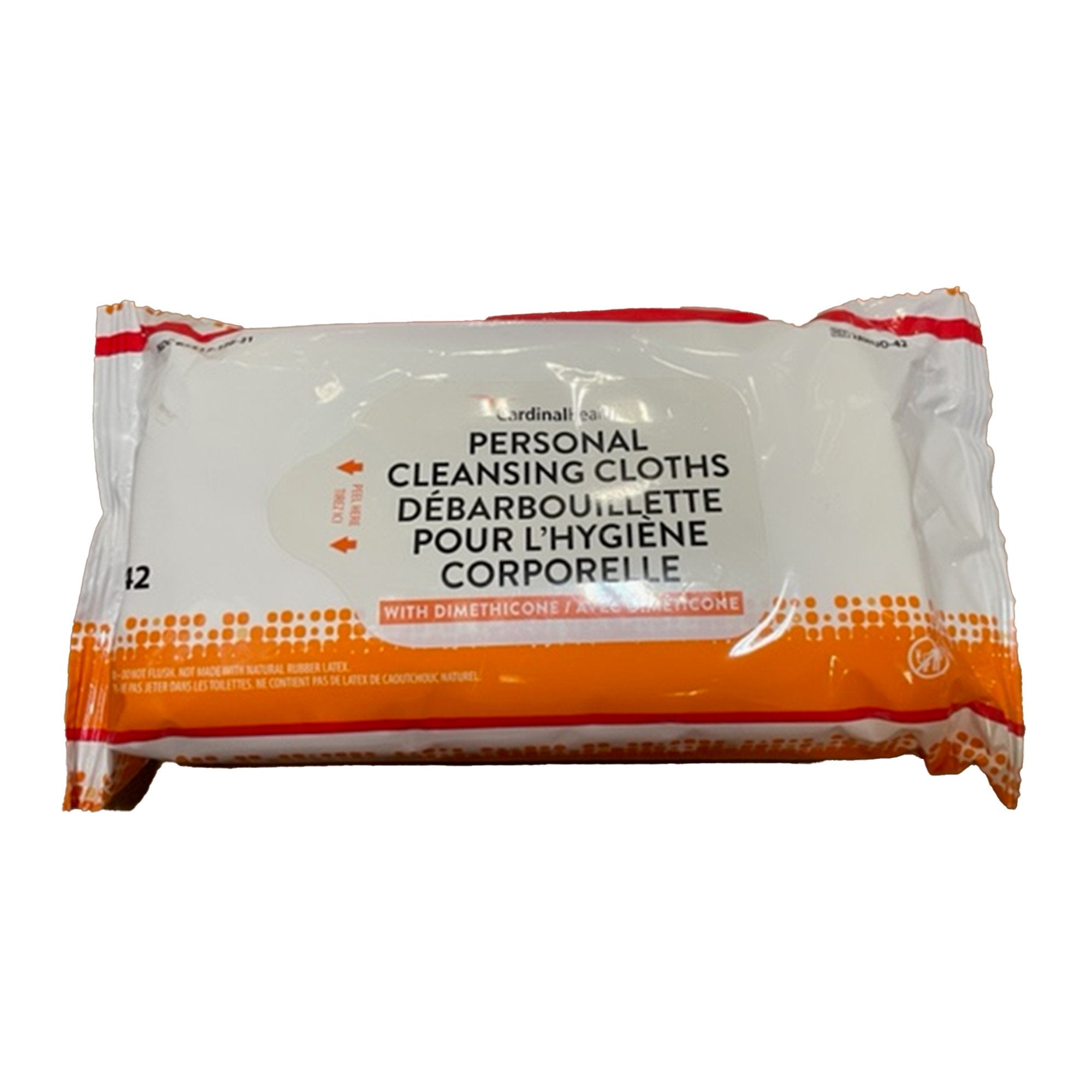 Cardinal Health Incontinence Care Wipe Soft Pack Unscented 42 Count (1127715_PK) 42/PK Cardinal Health™ Personal Wipes