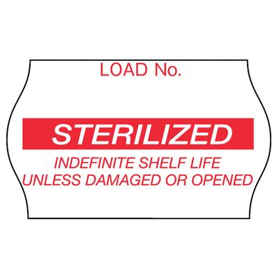 Comply Pre-Printed Label Laboratory Use Red Label Sterilized Red Sterilization Label 5/8 X 1-1/8 Inch (232435_RL) 1/RL Comply™ Medical Labels