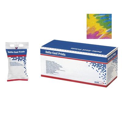 Delta-Cast Prints Cast Tape 2 Inch X 12 Foot Polyester Pastel Print (806587_BX) 10/BX Delta-Cast® Prints Cast and Splint Materials