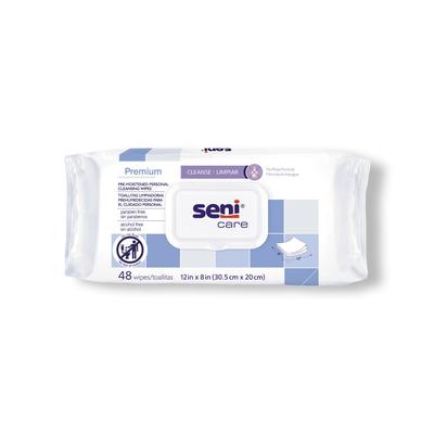 Seni Care Personal Cleansing Wipe Soft Pack Scented 48 Count (1215646_PK) 48/PK Seni® Care Personal Wipes