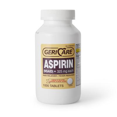 Quali-Tabs Pain Relief 325 mg Strength Aspirin Tablet 1,000 per Bottle (558665_CS) 12/CS Pain Relievers