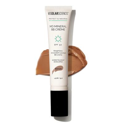 MDSolarsciences MD Mineral BB Crème Makeup with Sunscreen SPF 50 Cream 1.23 oz. Tube (1230947_EA)
