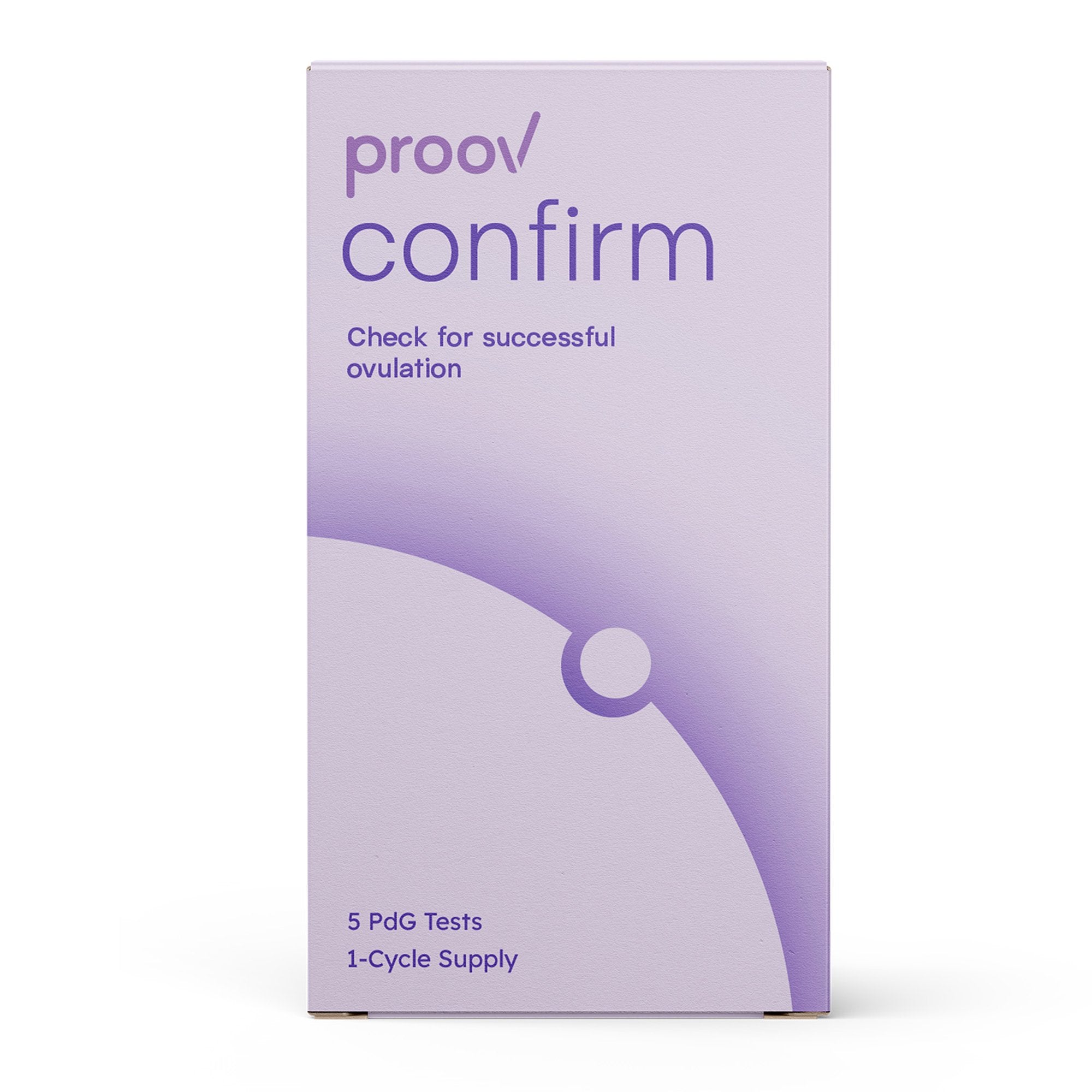 Proov Confirm Sexual Health Test Kit Pregnanediol Glucuronide (PdG) 5 Test per Kit CLIA Waived (1236708_CS)
