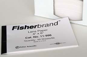 Fisherbrand Optical Lens Cleaning Paper Cleaning Glass Lenses (448528_PK)