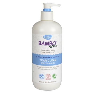 Bambo Nature Tear Clear Baby Shampoo 16.9 oz. Pump Bottle Unscented (1192003_CS)