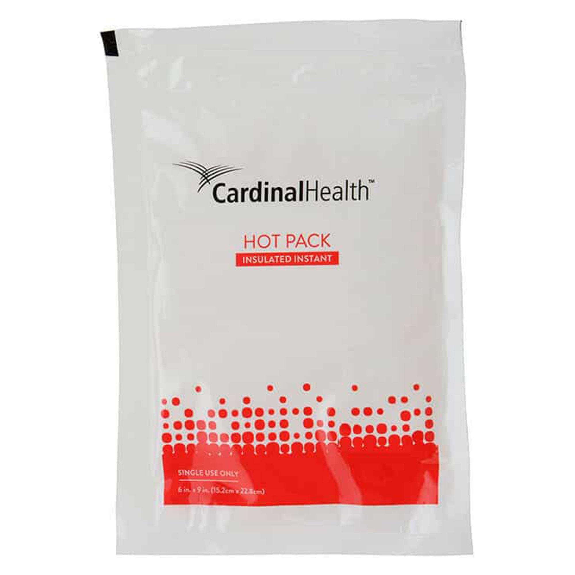 Cardinal Health Insulated Instant Hot Pack General Purpose Plastic Cover Disposable (157092_EA) 1/EA Cardinal Health™ Insulated Hot & Cold Therapy