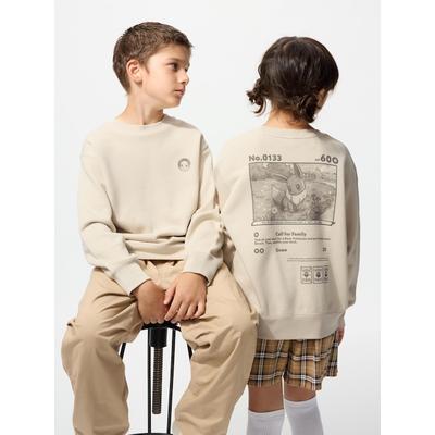 Uniqlo - Pokémon Ut Graphic Sweatshirt - Natural - 13 Years (160cm)