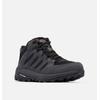 Wanderschuh COLUMBIA "REDMOND™ IV MID WATERPROOF", Gr. 48, rot (schwarz, mountain rot), Mesh, Synthetik, sportlich, Schuhe, wasserdicht