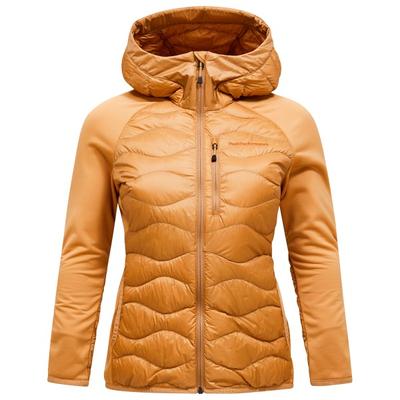 Peak Performance - Women's Helium Down Hybrid Hood - Daunenjacke Gr S orange Image