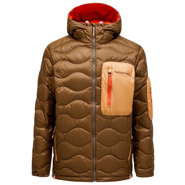 Peak Performance - Helium Utility Down Hood - Daunenjacke Gr XL braun
