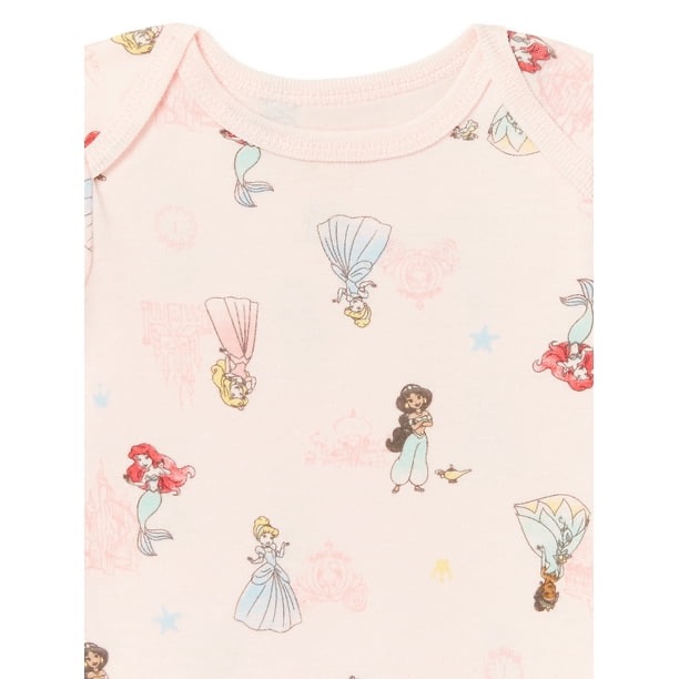 Disney One Pieces | Disney Baby Princess Baby Onesie (0-3 Months) | Color: Blue/Pink | Size: 0-3mb