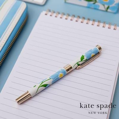 Kate Spade Office | Kate Spade Ballpoint Pen In Floral Sunshine | Color: Blue/White | Size: Os