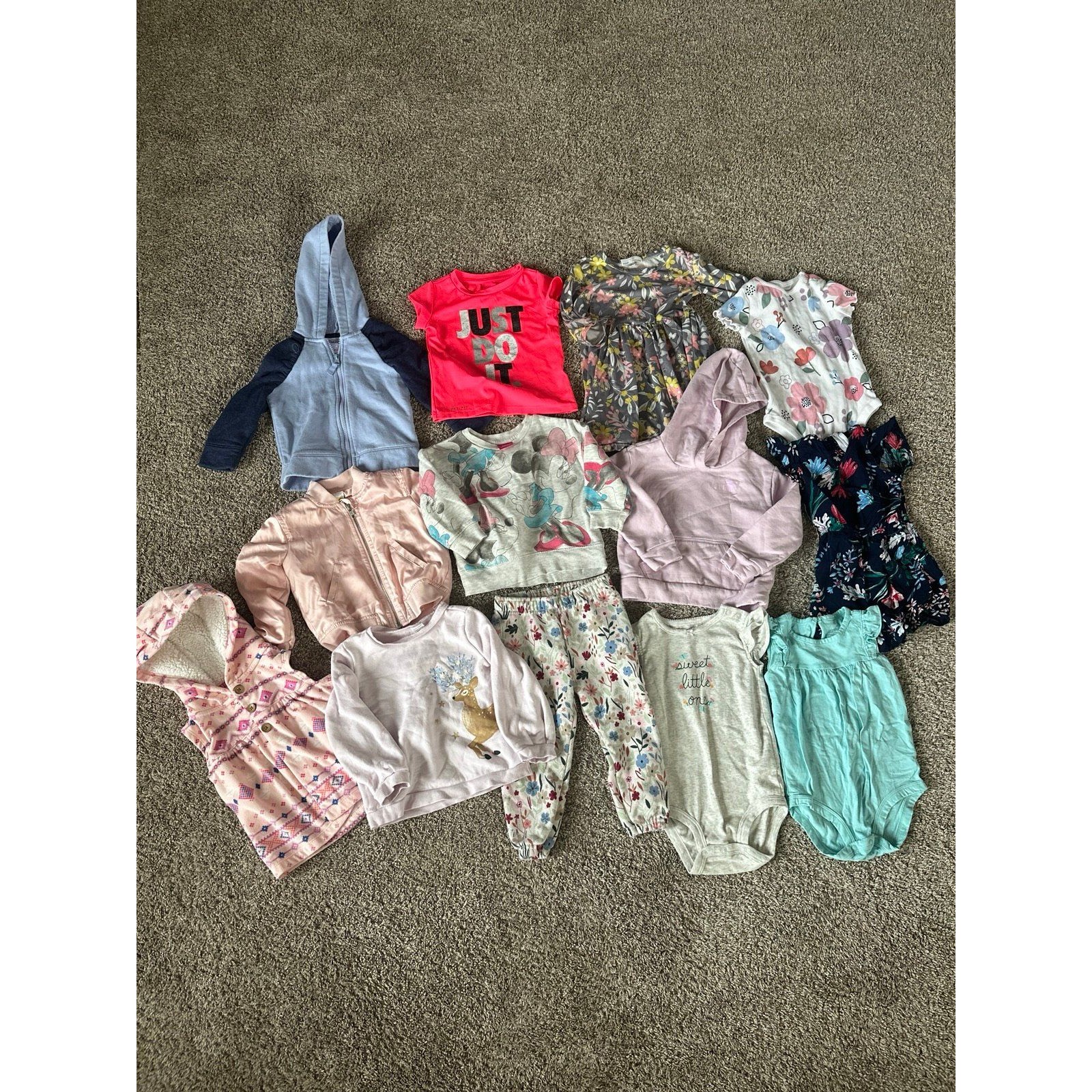 Nike Shirts & Tops | 24 Months Girl Clothes | Color: Pink/Purple | Size: 24mb
