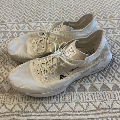 Adidas Shoes | Adidas Allbirds White Sneakers Size Men’s 7 | Color: White | Size: 7