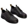 Schnürschuh DR. MARTENS "Reeder WYOMING", Herren, Gr. 46, grau (dunkelgrau), Leder, casual, Schuhe, Freizeitschuh, Halbschuh, Schnürschuh mit typischer Kontrastnaht