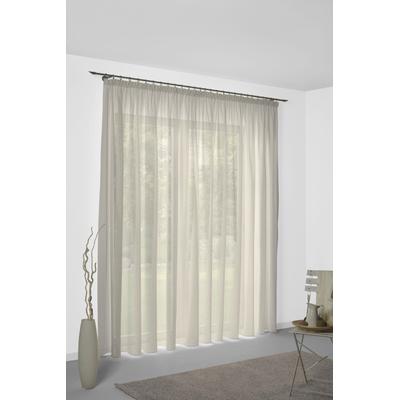 Vorhang WIRTH "Sunday", beige, B:142cm H:295cm, Baumwolle, Polyester, Gardinen, nach Maß Image