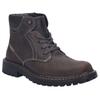 Schnürboots JOSEF SEIBEL "Chance 39", Herren, Gr. 43, moro, Leder, casual, Schuhe, Schnürstiefel, Komfortschuh mit Reißverschluss