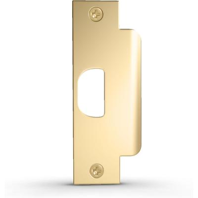 Mega Handles Standard ASA-Strike and T-Strikes Door Strike Plate – Stainless Steel, Chrome-Plated Keeper