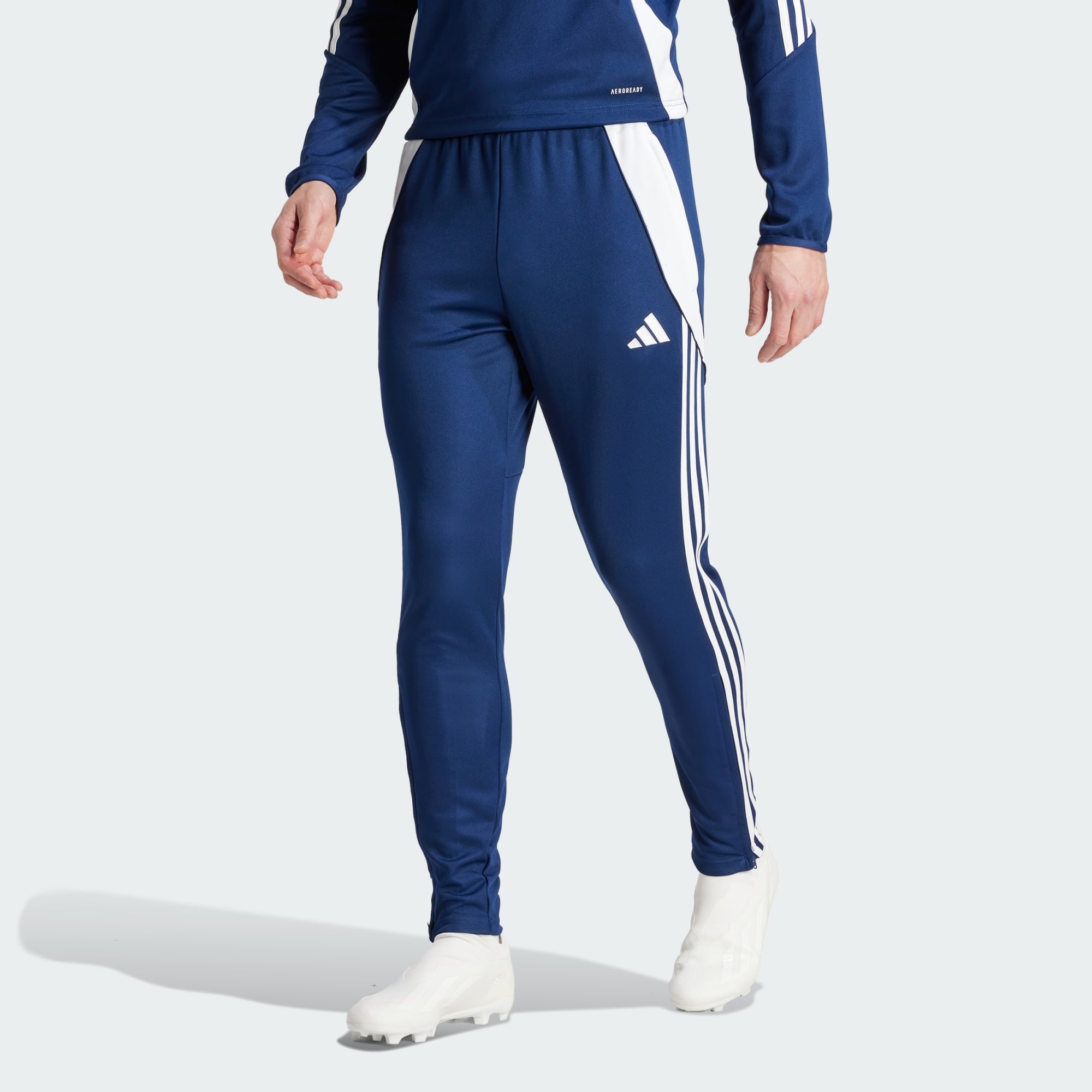 adidas Performance Mens Tiro 24 Training Pants - Blue Recycled Material - Size Small | adidas Performance Sale | Discount Designer Brands