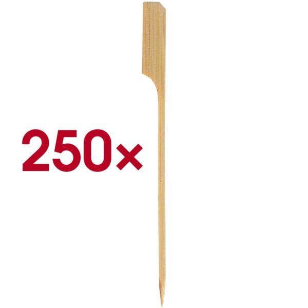 Papstar Einweg-Fingerfood-Spieße 250 Stück braun Image