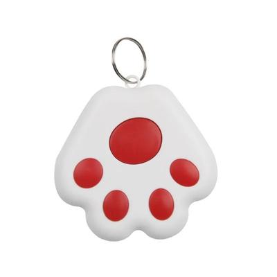 Portable Mini Cat Dog Pet Tracking Locator, Anti lost Tracking Device With Bluetooth & Hidden GPS For Child, Key Finder red