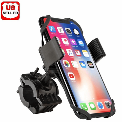 Universal Bike Motorcycle Handlebar Phone Mount Holder For Cell Phone GPS, Anti Vibration Clamp For IIphone & Android Universal Bike Motorcycle Handlebar Phone Mount Holder For Cell Phone GPS, Anti Vibration Clamp For IIphone & Android