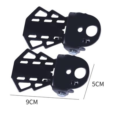 Soft Bicycle Rear Seat For Kids Adjustable Child Bike Seat With Backrest, Handle, Armrest & Footrest Pedals footrest