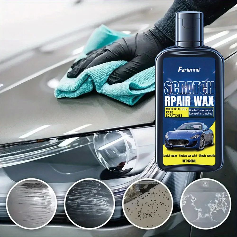 Car Scratch Repair & Polishing Wax, Universal Touch Up Paint Solution For All Vehicles Car Scratch Repair & Polishing Wax, Universal Touch Up Paint Solution For All Vehicles