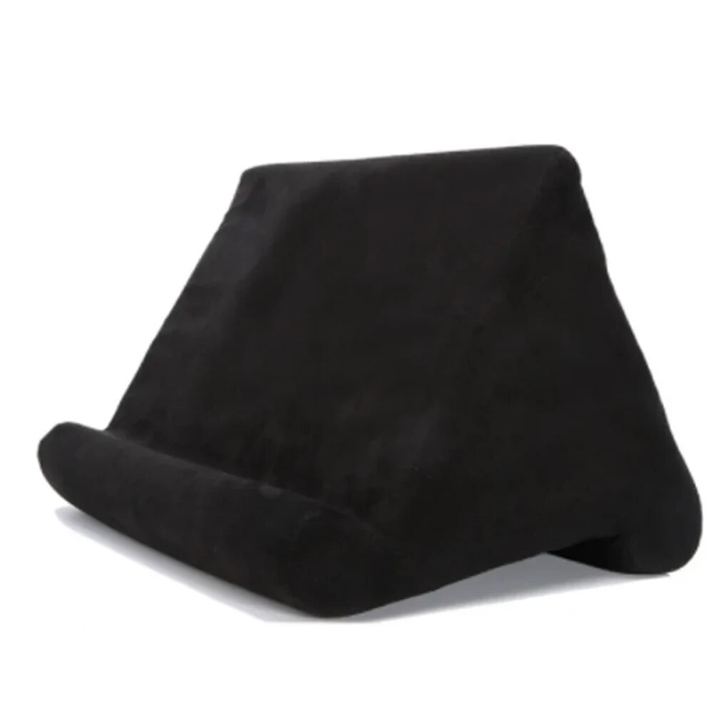Tablet Stand Multifunction Sponge Pillow For IPad, Samsung, Huawei Tab, Bed Mount Book Holder For Reading & Watching black