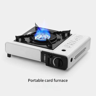 Portable Outdoor Cassette Butane Gas Stove For Camping Cooking white C