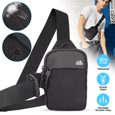 Waterproof Men Women Sling Bag, Chest Crossbody Travel Shoulder Pack For Hiking, Sports, And Daily Use Waterproof Men Women Sling Bag, Chest Crossbody Travel Shoulder Pack For Hiking, Sports, And Daily Use