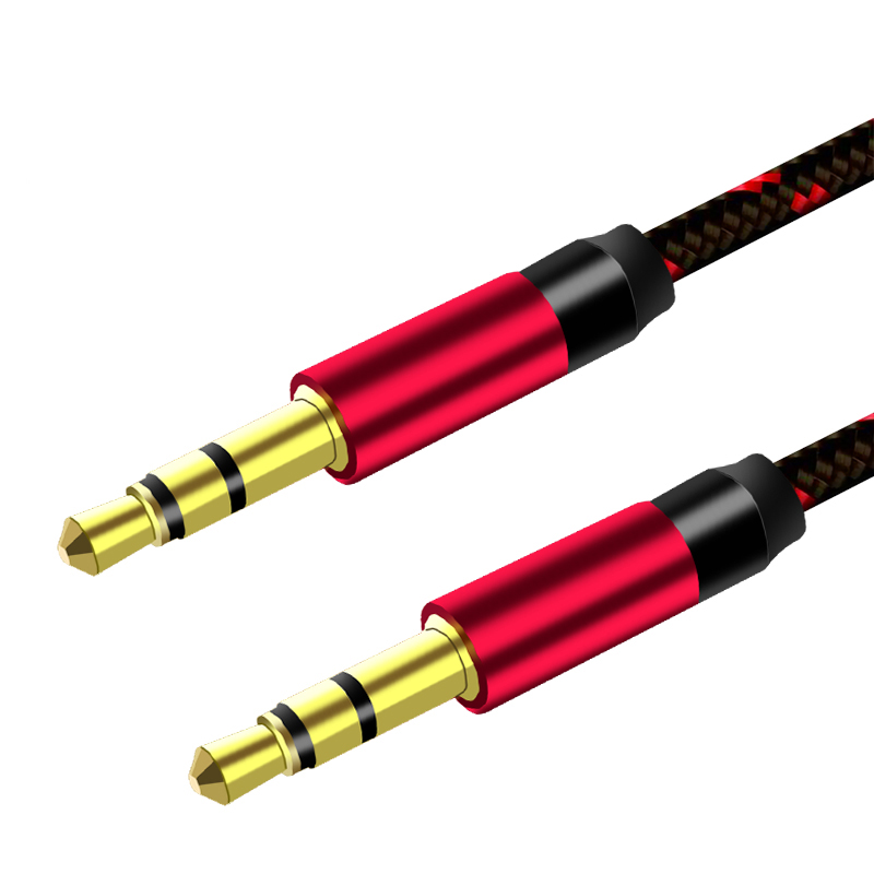 Audio Cable Extension Male To Female IPhone, Samsung, Xiaomi, Car Stereo Headphone Jack Line Audio Cord Adapter yellow 5m