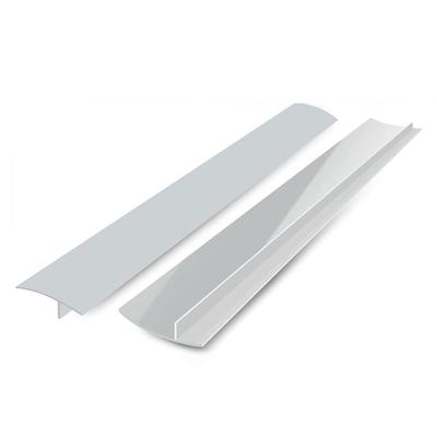 Premium Silicone Gap Strip Kitchen Gas Stove Sealing Strip For Anti Oil & Anti Stain Protection 2pcs Grey