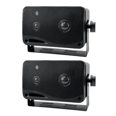 PYRAMID Car Audio Mini Box Car Inside Home Speakers, Portable Sound System With Bass Reflex Cabinets PYRAMID Car Audio Mini Box Car Inside Home Speakers, Portable Sound System With Bass Reflex Cabinets
