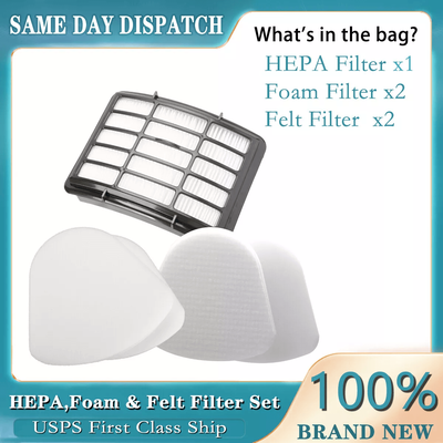 Foam & Felt Filter Set For Shark Navigator Lift Away NV350 NV360 NV370 XFF350 XHF350 1 Hepa +2 Foam +2 Felt Filter