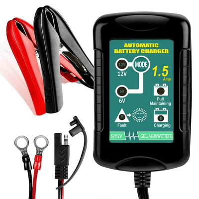 Battery Charger Maintainer Auto Trickle Charger For WET GEL AGM Batteries, Smart Charging For Reliable Performance Battery Charger Maintainer Auto Trickle Charger For WET GEL AGM Batteries, Smart Charging For Reliable Performance