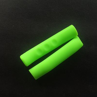 Bike Silicone Brake Lever Covers, Anti Skid Handle Sleeves For Bicycle Brake Levers, Cycling Grip Protectors For Comfort green