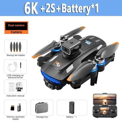Xiaomi M6 8K Camera Drone With 5G FPV Video And Screen Remote Control Quadcopter For Aerial Photography m6 6k 1 Battery