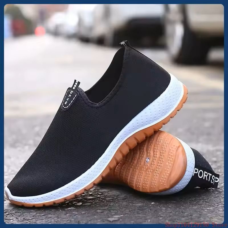 Mens Mesh Breathable Sports Shoes With Soft Sole 40(us 7.5) blue