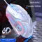 Original G5 Wired Mouse With Backlight, 6 Programmable Keys, High Sensitivity Gaming Mouse For Game Computer Tablet PC white Button Mute