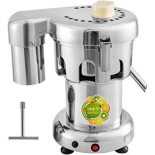 Commercial Juice Extractor Machine, 370W Stainless Steel Juicer With High Speed Extraction For Fruits & Vegetables Commercial Juice Extractor Machine, 370W Stainless Steel Juicer With High Speed Extraction For Fruits & Vegetables