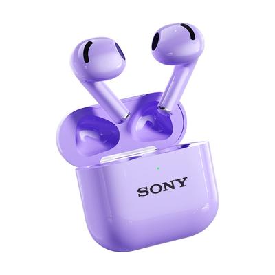 Sony Wireless Bluetooth Earphones, Sports Headset With Mic, Call Noise Reduction Half In Ear Earbuds For IPhone Xiaomi purple