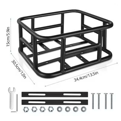 Rear Bike Basket With Large Capacity For Ebike And Outdoor Travel rack