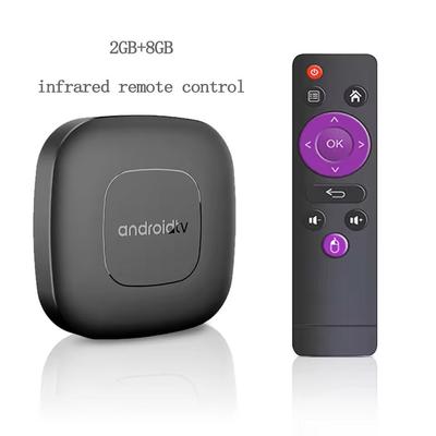 Smart Home Theater TV Box With Bluetooth And Streaming Support t1 2g8g Ir Remote