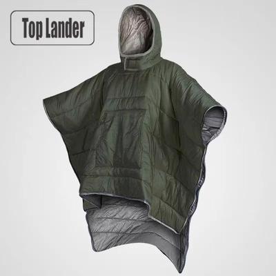 Wearable Down Camping Blanket Cloak Lightweight, Warm & Multi Purpose Outdoor Quilt Wearable Down Camping Blanket Cloak Lightweight, Warm & Multi Purpose Outdoor Quilt